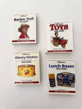 Warman’s Field Guides Lot of 4 Barbie, Toys, Lunch Boxes & Kitschy Kitchens